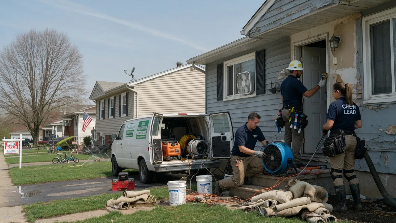 Flood Cleanup in Dedham, IA near me